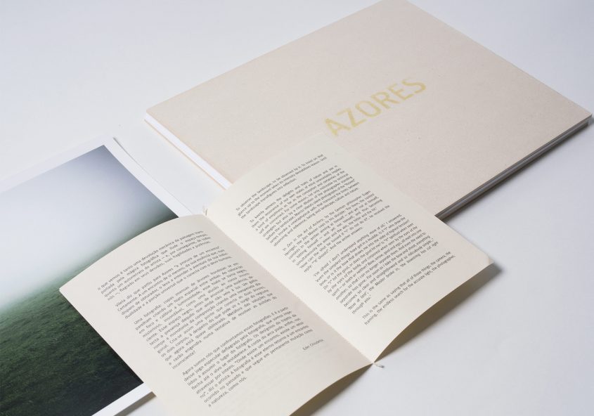 Azores Book design for Márcio Vilela