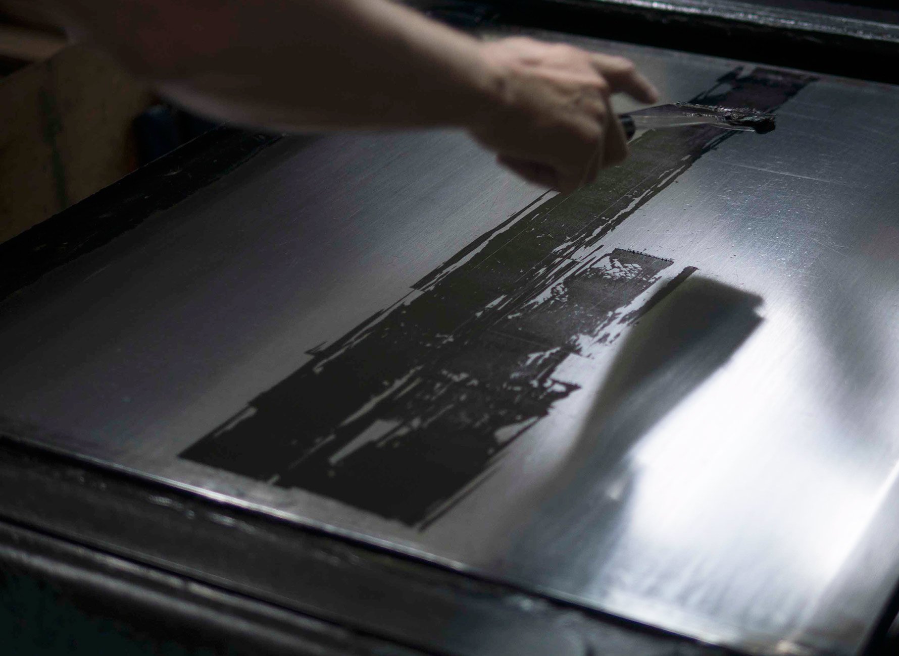 Printing Process, Joana Duraes, Collotype, Benrido, Kyoto, Japan